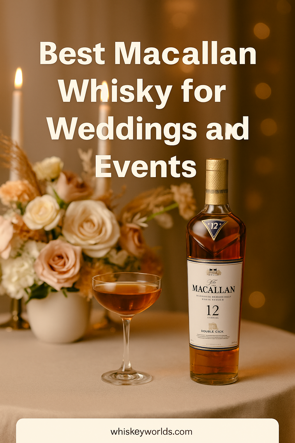 Best Macallan Whisky for Weddings and Events