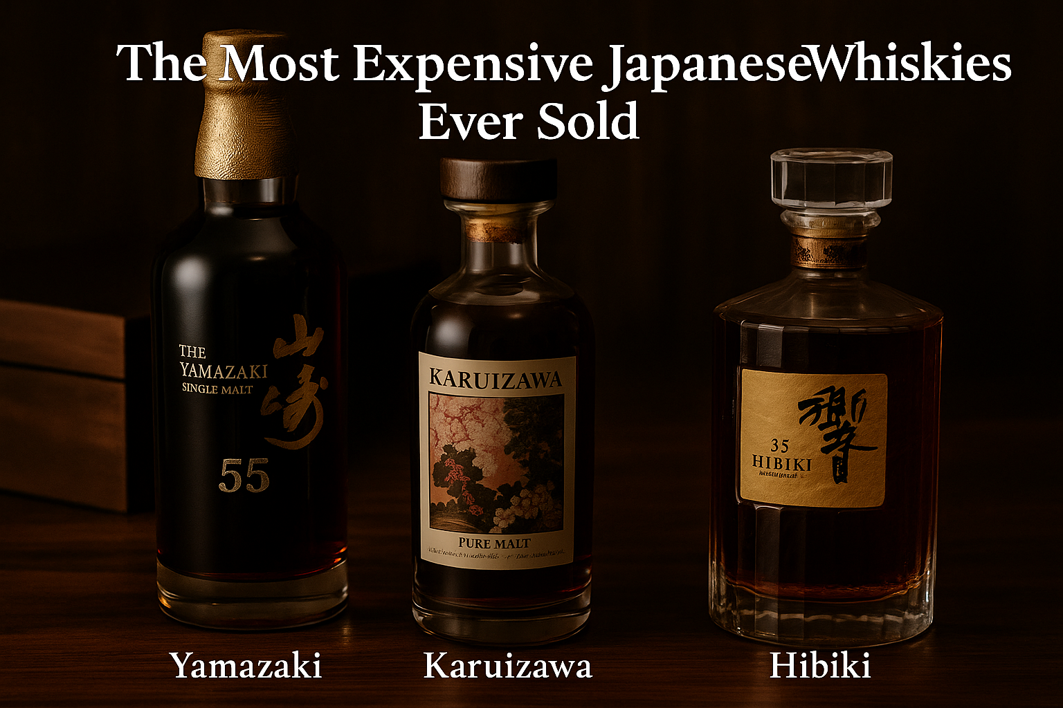 The Most Expensive Japanese Whiskies Ever Sold